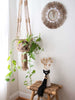 jute plant hanger basket - home decor
